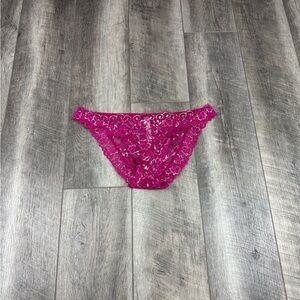 VS Magenta‎ Metallic Underwear